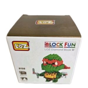 LOZ Ninja Turtles MICHELANGELO Diamond Block 9150 BUILDING SET New TMNT iBlock